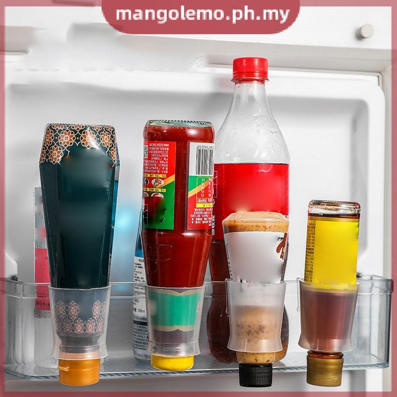 [MANGO] Refrigerator Side Door Storage Small Hanging Rack Yogurt ...