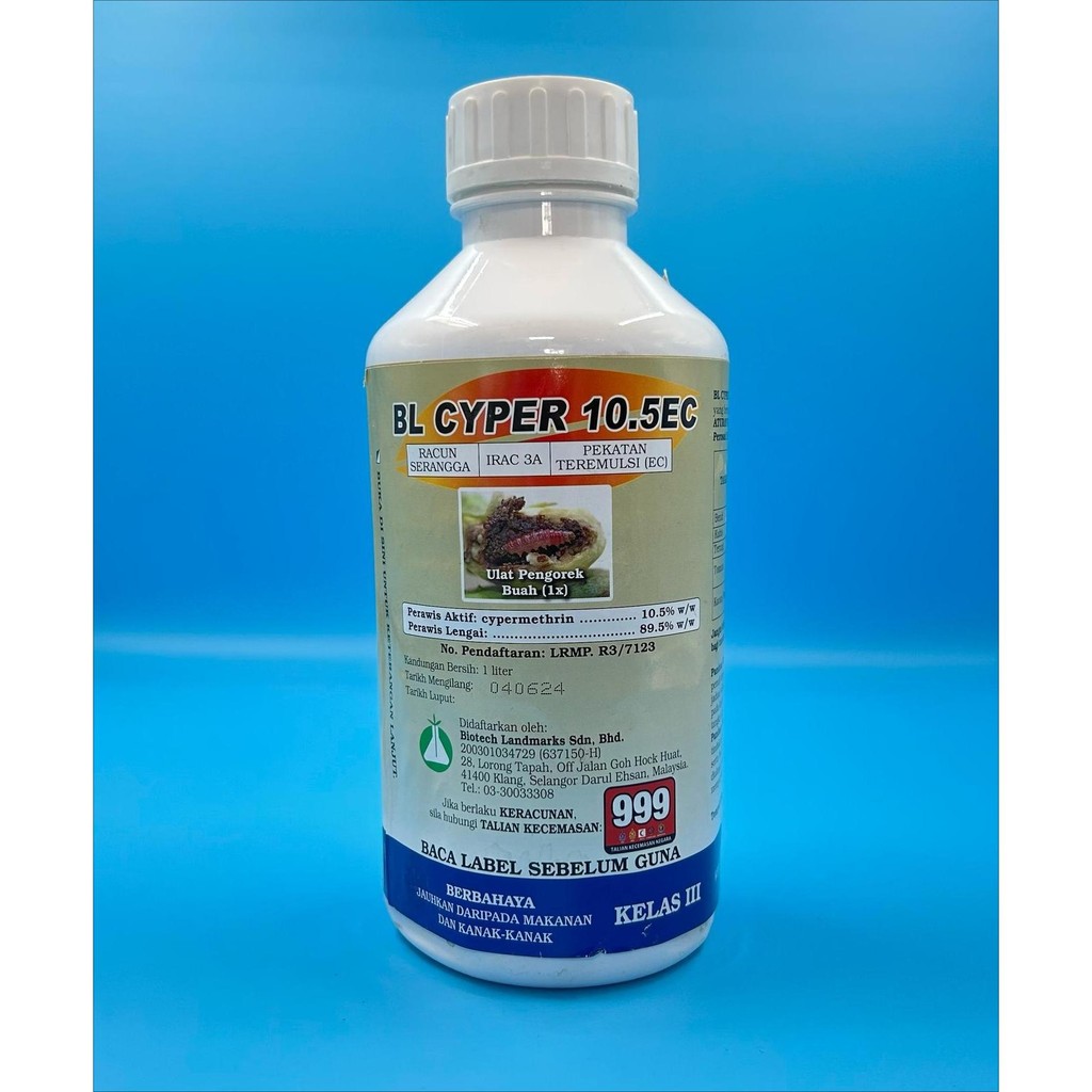 BL CYPER 10.5EC 1LITER ( cypermethrin 10.5) | Shopee Malaysia