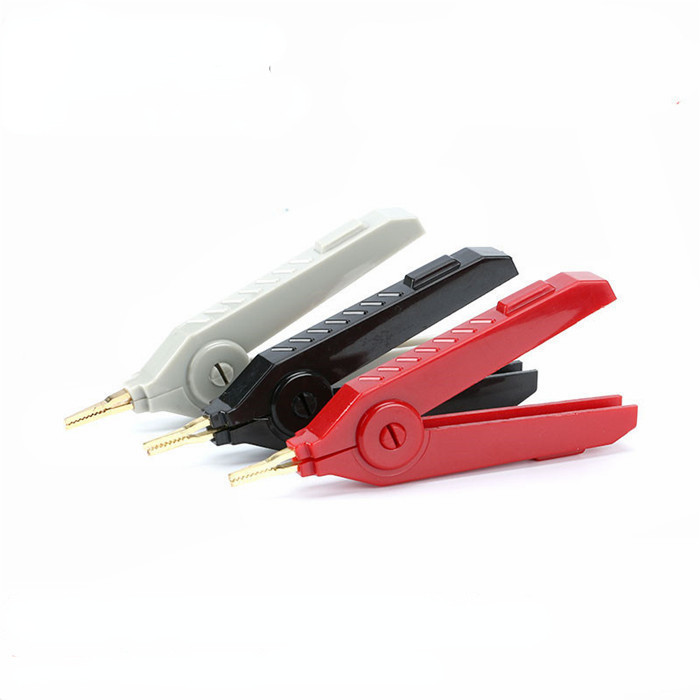 Alligator Clip Test Copper Plated Gold Plated Positive Negative Two ...