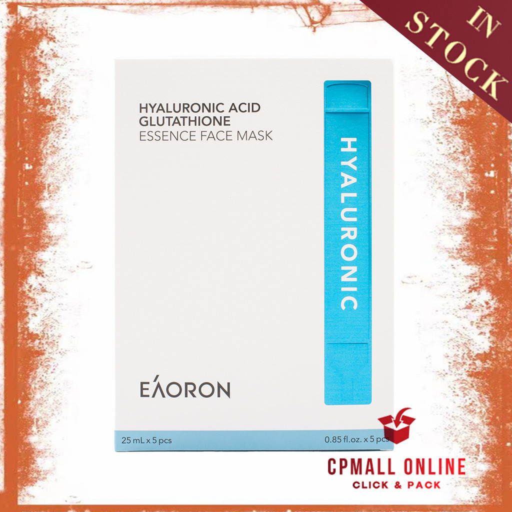eaoron hyaluronic acid glutathione essence face mask Expiry Date: 03/28] Essense Hydrating 5Pcs 保湿面膜(25ml) (Made In Australia) and dullness Endocrine Research Color:Black / Gold - Velvet 4TheLife B P C