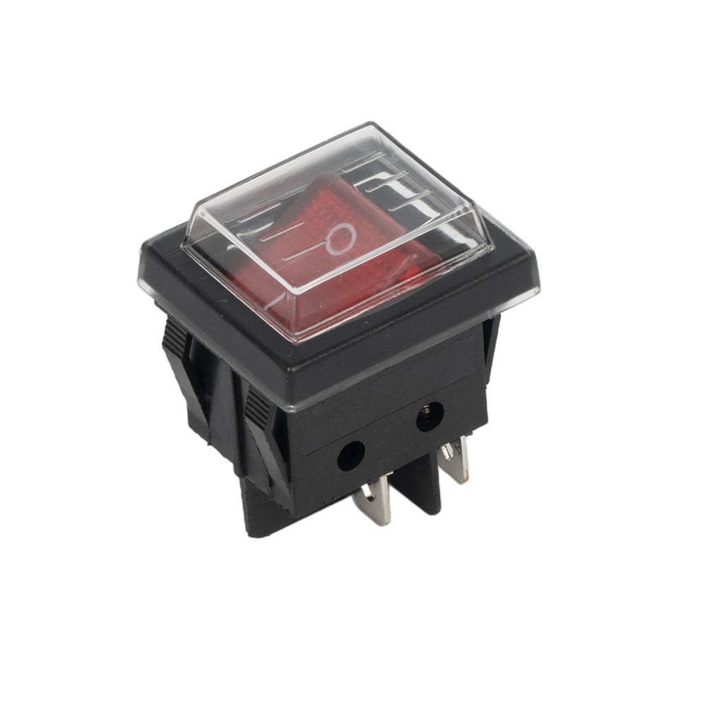 Rocker Switch RED Replacement Universal Accessory Illuminated POWER ...