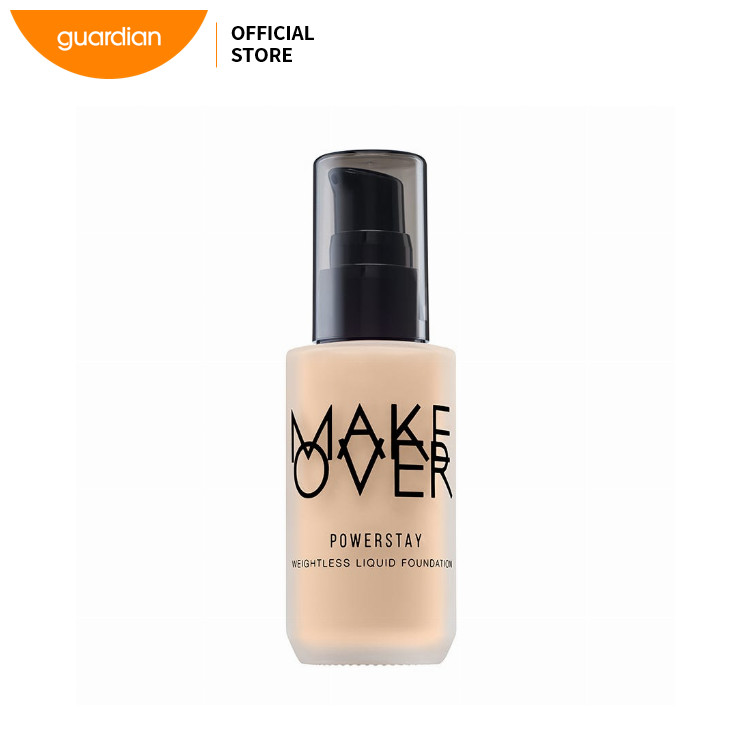 MAKE OVER Powerstay 24H Weightless Liquid Foundation W30 Creme Beige 40 ...