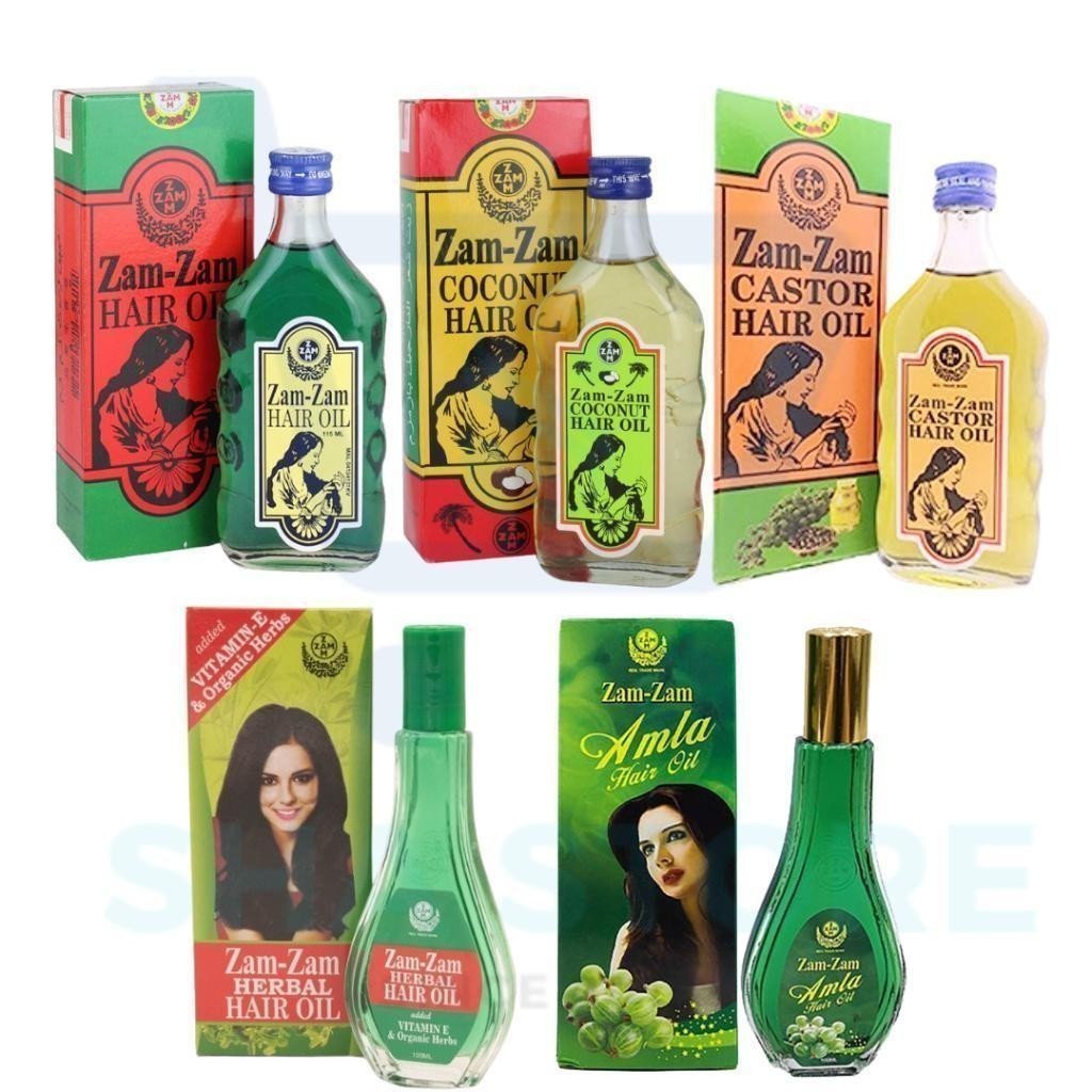 Zamzam hair oil/Minyak rambut zam-zam NEW STOCK | Shopee Malaysia