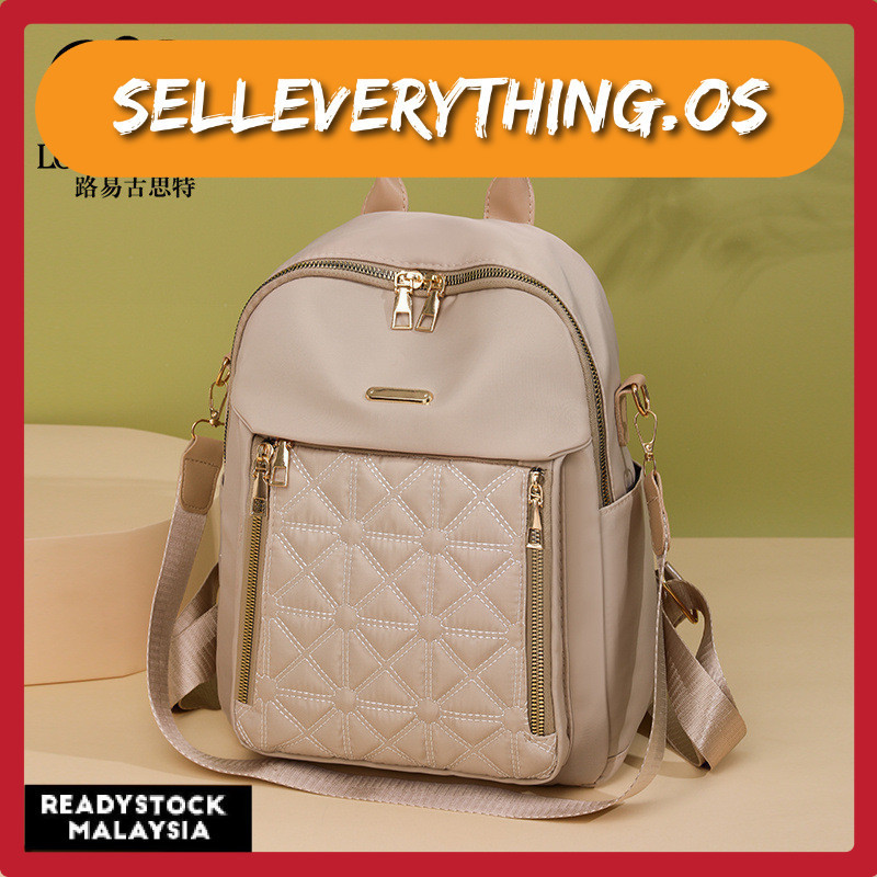SHOCKING SALES Backpack Women 2024 New Style Ladies Backpack Korean Version All Match Large Capacity Water Repellent Shopee Malaysia