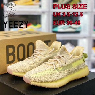 High Quality Premium version yeezy 350 Flax Plus Size Shoes Unisex sports shoes Shopee Malaysia