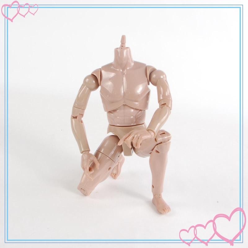[meteorbdMY] 1:6 Scale Male Action Figure Body Flexible Detachable ...