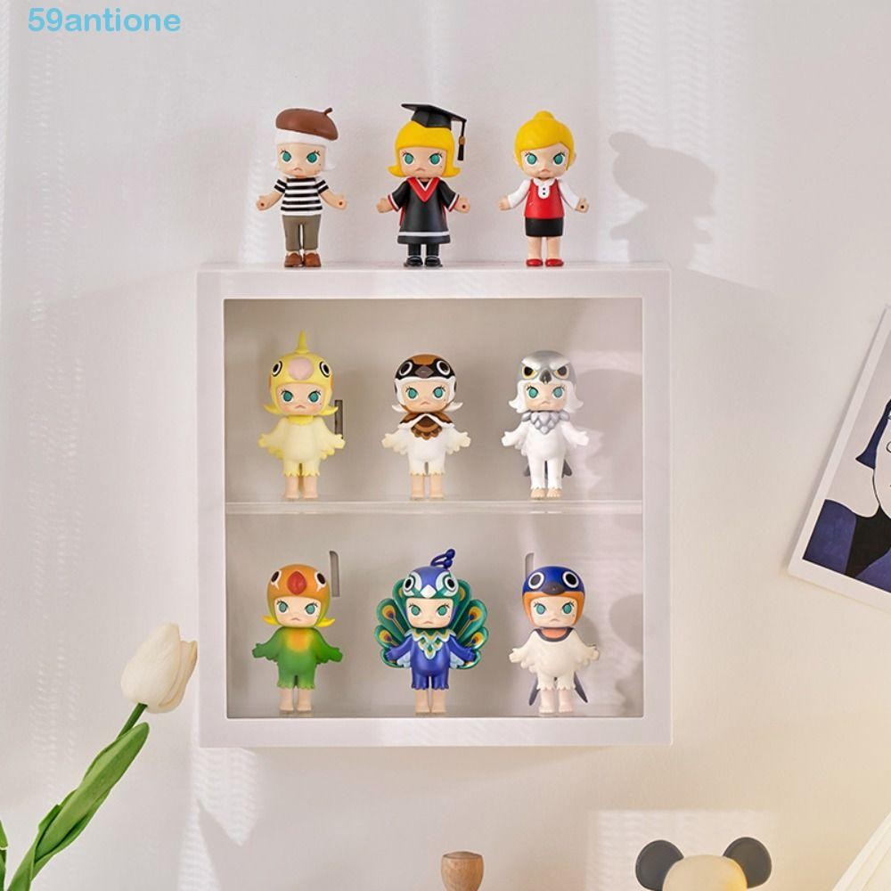 ANTIONE Figures Display Rack, Wall Mounted Transparent Acrylic Display ...