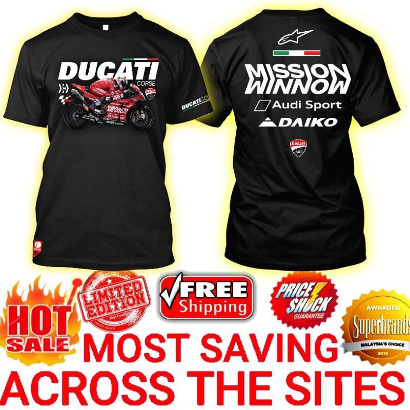 Ducati - T-shirt Da Uomo / T-shirt, Polo E Camicie