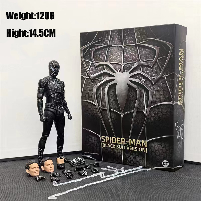 CT Mafex 185 Spider-man Upgraded Suit Spider Man Action CT Mafex 185 Spider-man Upgraded Suit Spider Man Action