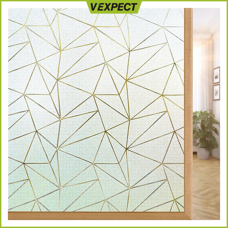 Frosted Glass Sticker for Window Privacy, Static Cling Total Blackout ...