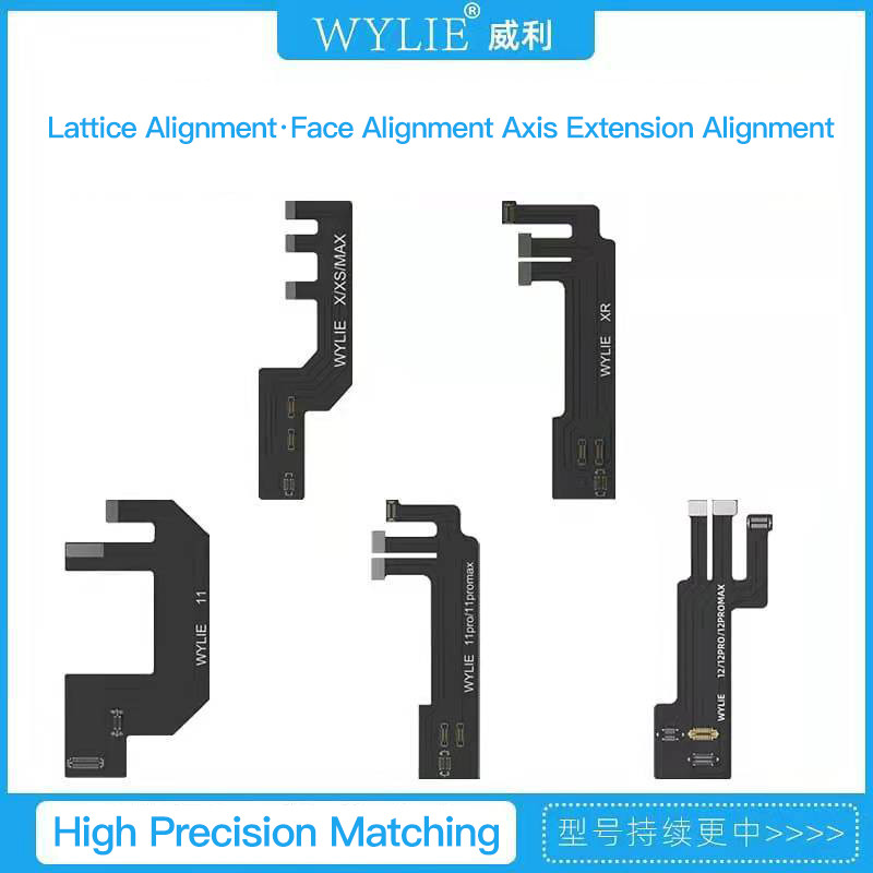 WYLIE Face Alignment Flex for iPhone X 11 12 13 14 15 Pro Max Dot ...
