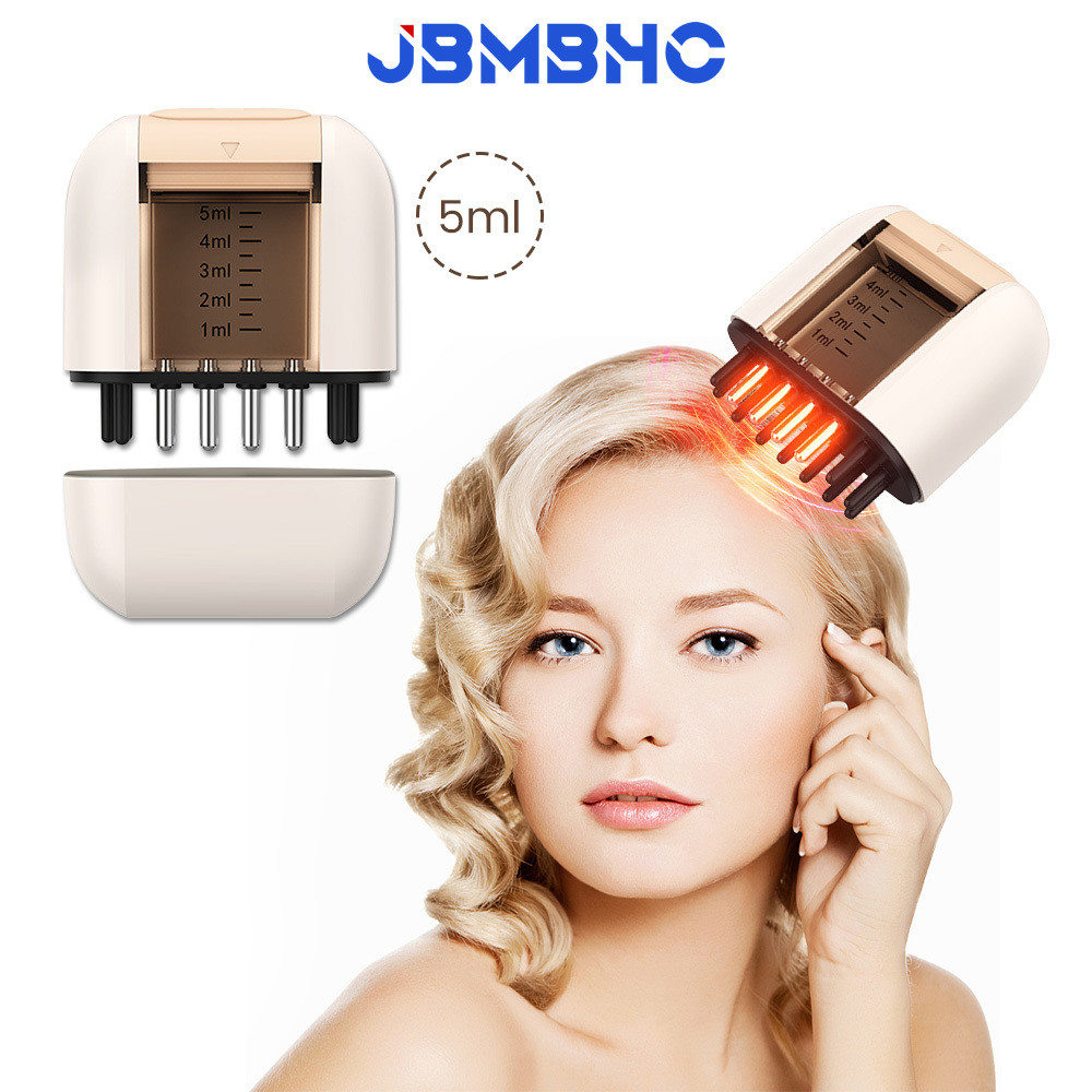 Electric Scalp Oil Applicator Liquid Comb Hair Growth Treatment Red ...