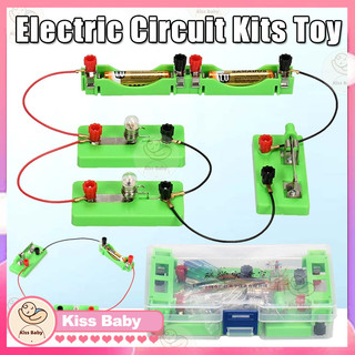 Kids Physics Electric Circuit Experiment Kit Series & Parallel Circuits ...