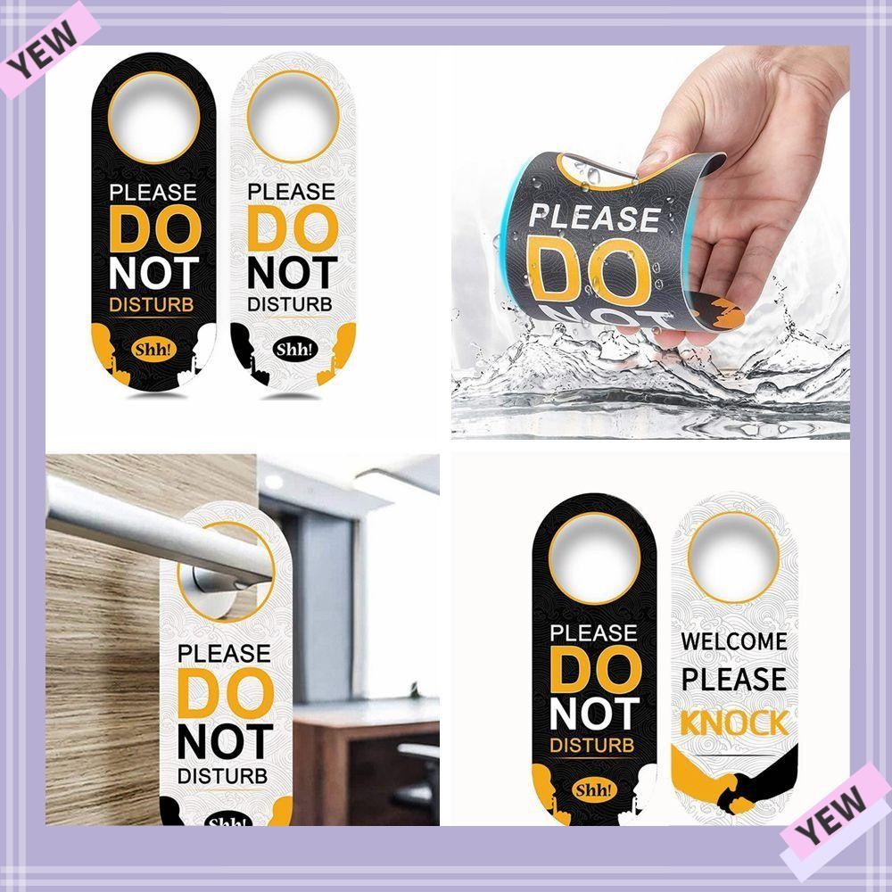 YYE Door Sign, Please Do Not Disturb Double Sided Meeting Label ...