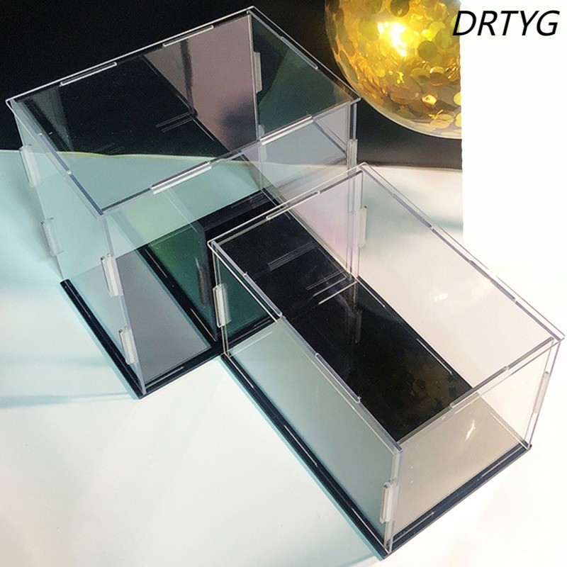 Acrylic Display Case Transparent BoxesStorage Organizer Dustproof Box ...