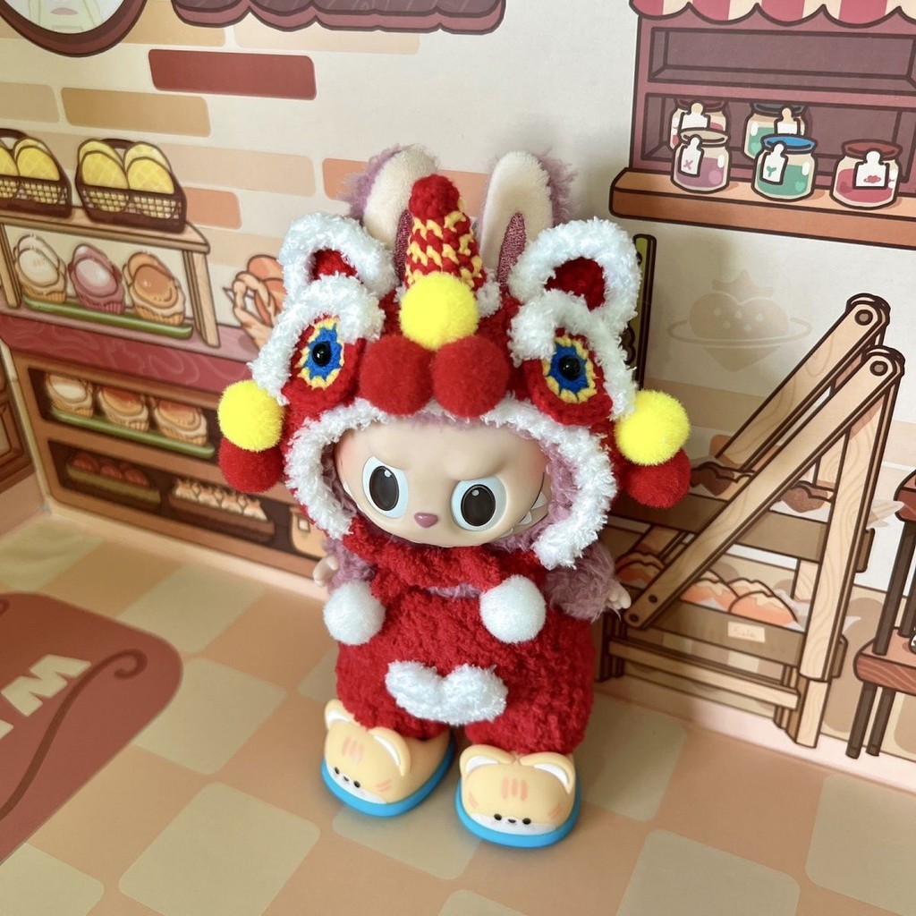 Labubu Puppenkleidung Set - Fashion Outfit Für 15cm/17cm Sammelpuppen