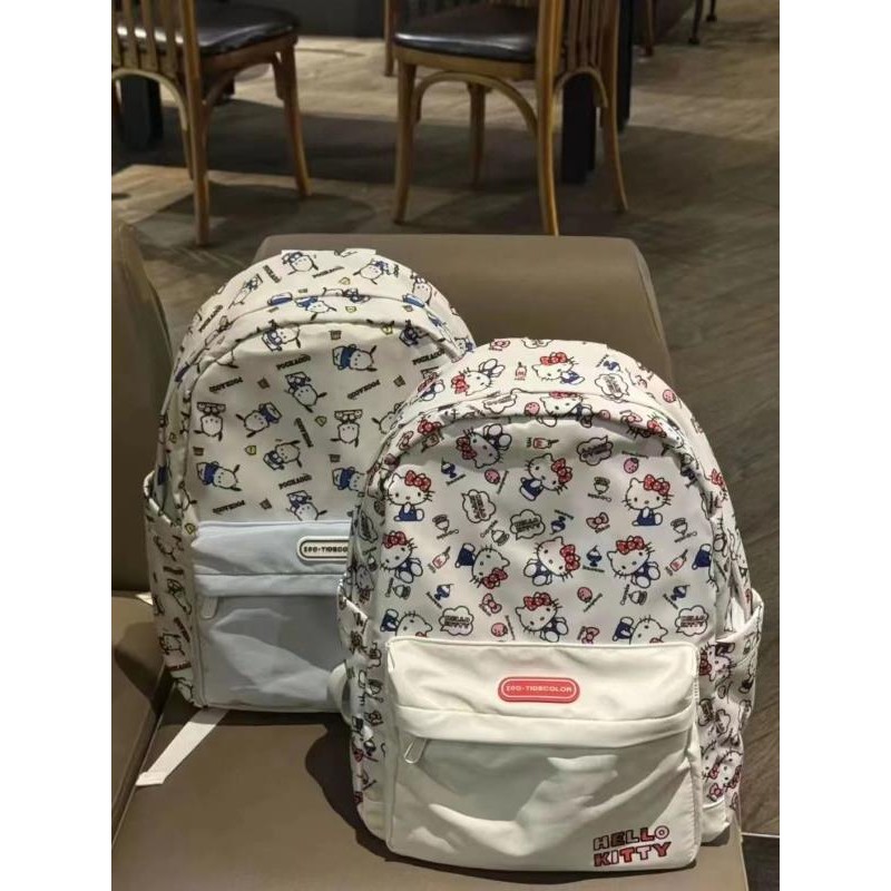 Hellokitty Hello Kitty Backpack Cute Pacha Dog Junior High School Bag ...