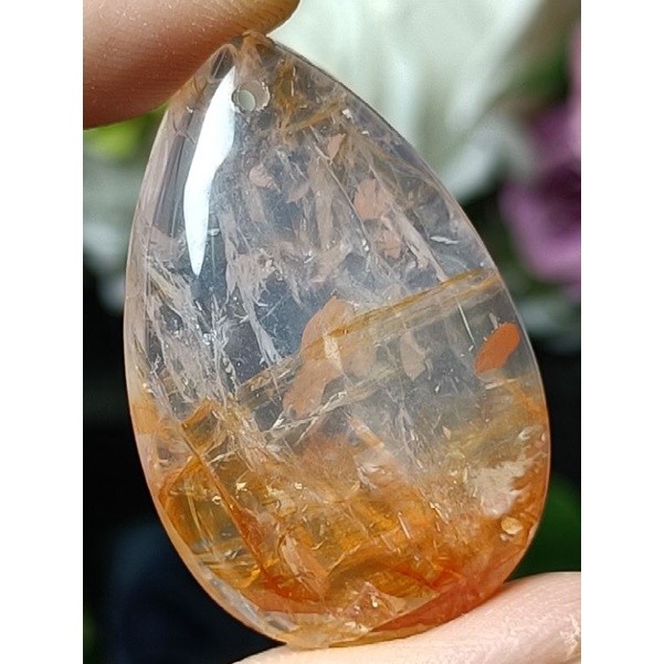 Premium Grade 100% Natural Hematoid Quart - Multi-inclusions Crystal ...