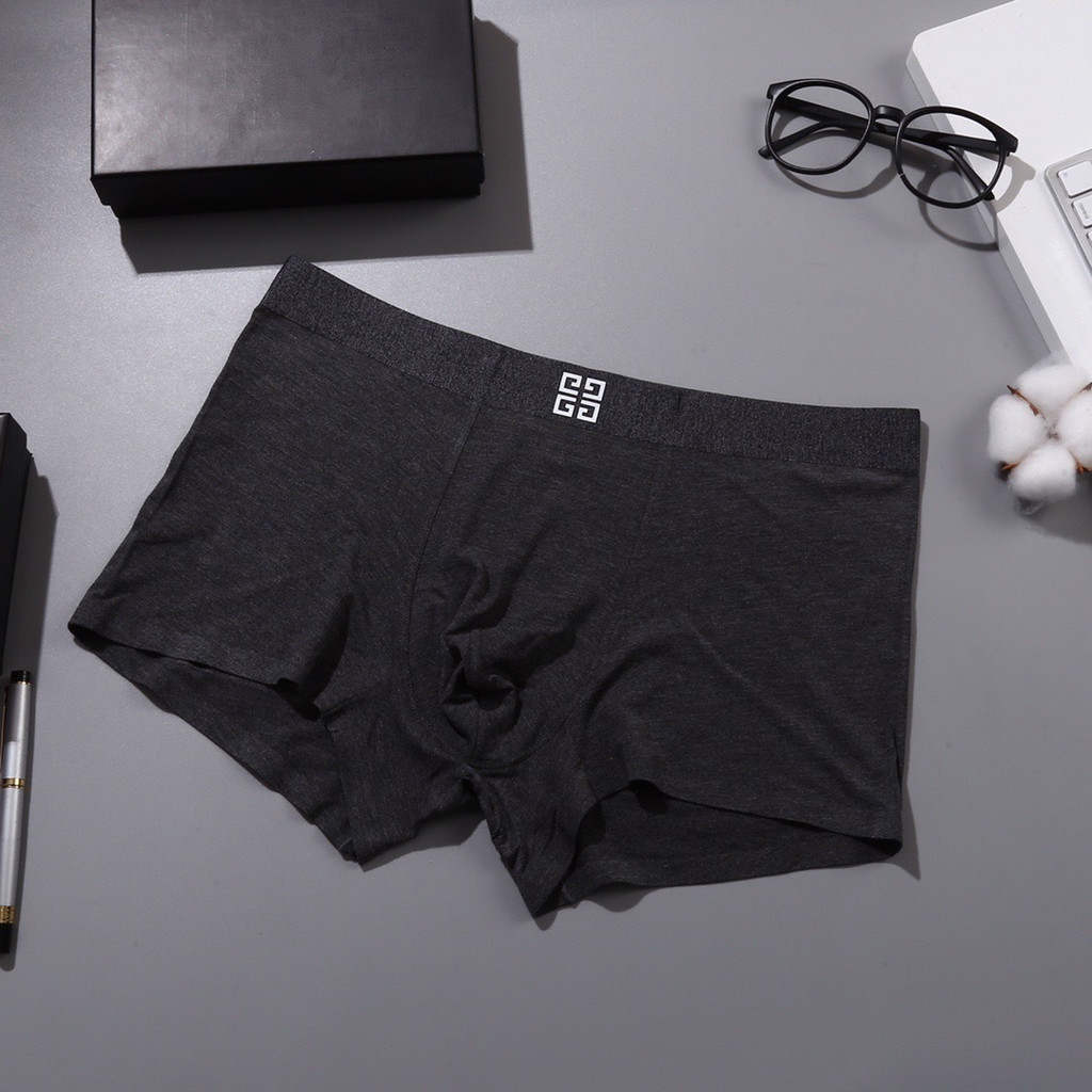 GIVENCHY1946 New Style Men's Seamless Underwear Modal Pure Cotton Sweat ...