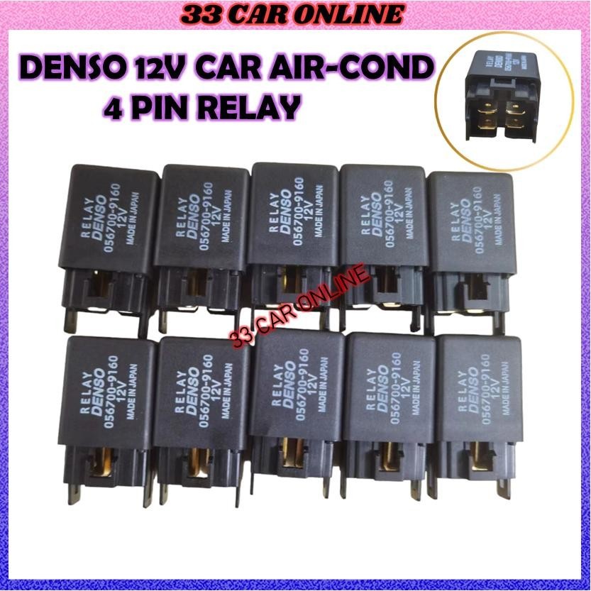 Original Denso Lamp Relay Aircond Relay And Power Relay 056700 9160 4pin Shopee Malaysia 1737