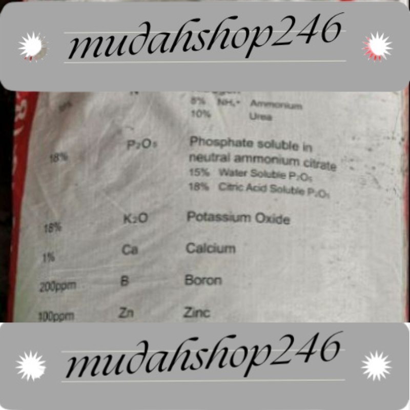 1KG Garsoni NPK 18 18 18 BAJA | Shopee Malaysia