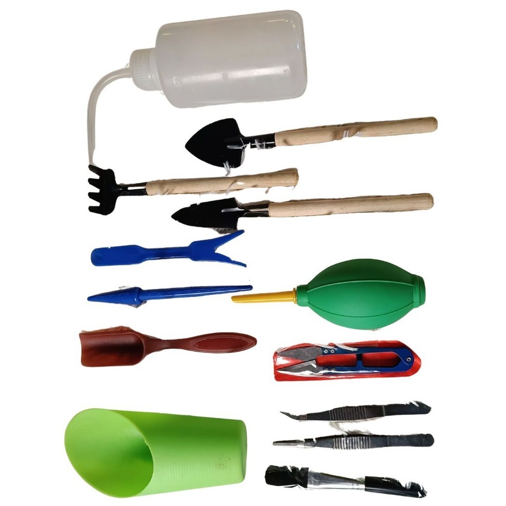Gardening Mini Tools 13pcs Full Set For Succulents Seedlings Potting ...