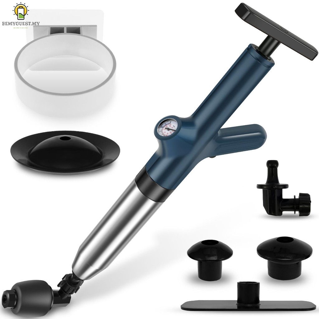 Toilet Plunger Drain Clog Remover High Pressure Drain