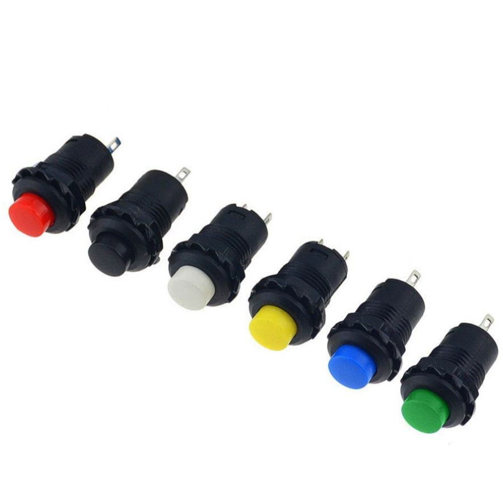 Self-Locking Push Button Switch, SWITC On/Off Push Button 12mm, 3A ...