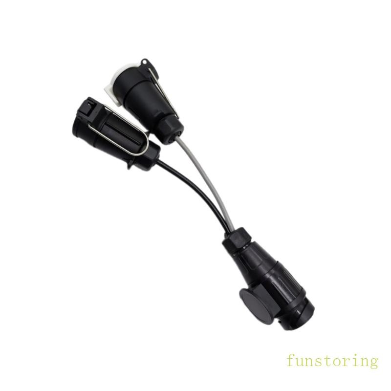 FUN 7 To 13 Pin Trailer Connector 12V Towbar Towing Plug Adapter ...