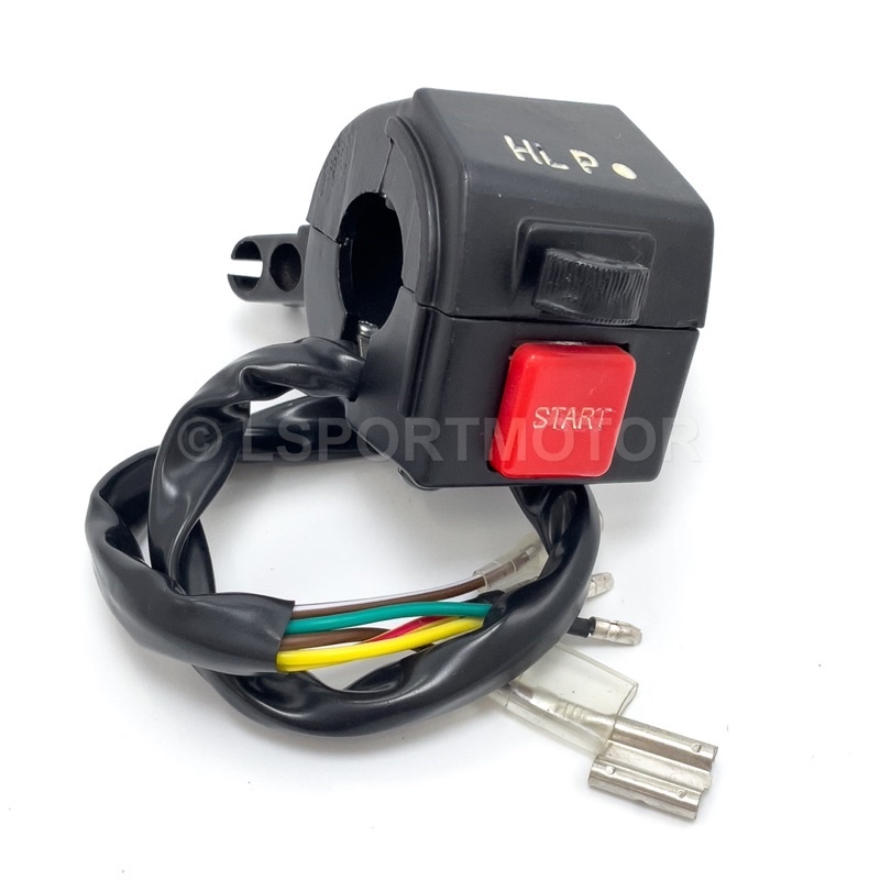 HONDA EX5 DREAM NEW HANDLE SWITCH (RH-STARTER*5WIRE) EX5 DREAM KANAN ...