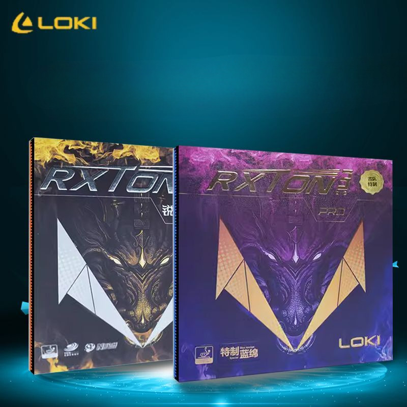 LOKI RXTON 3/3 Pro Table Tennis Rubber Allround Spin Control Ping Pong ...