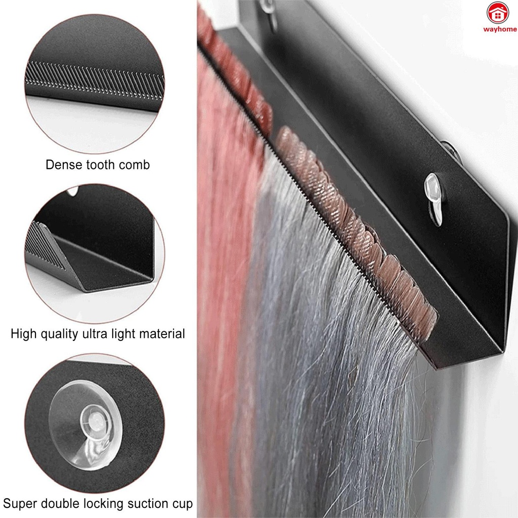 Hair Extension Braiding Display Tool with Teeth Easy Hair Arrangement ...
