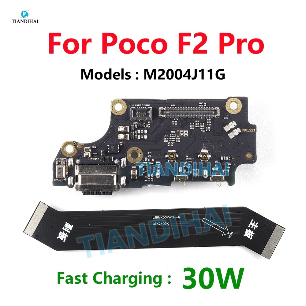 For Xiaomi Poco F2 Pro USB Charging Board Connector Plug Port Charger ...