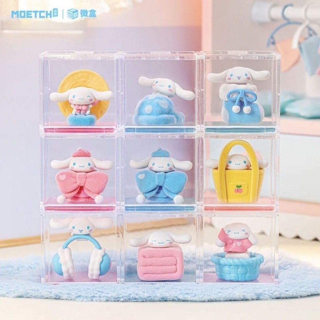 Sanrio Cinnamoroll Cute Wardrobe Random Box Blind Box Micro Figure Toys ...