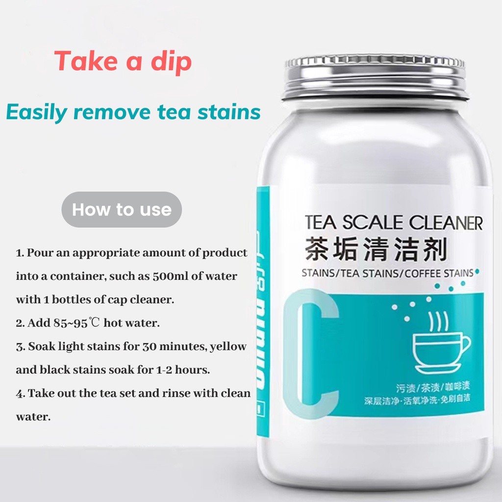 Tea Scale Descaler For Water Bottle Tumbler Kettle Cup Teapot Botol Air ...