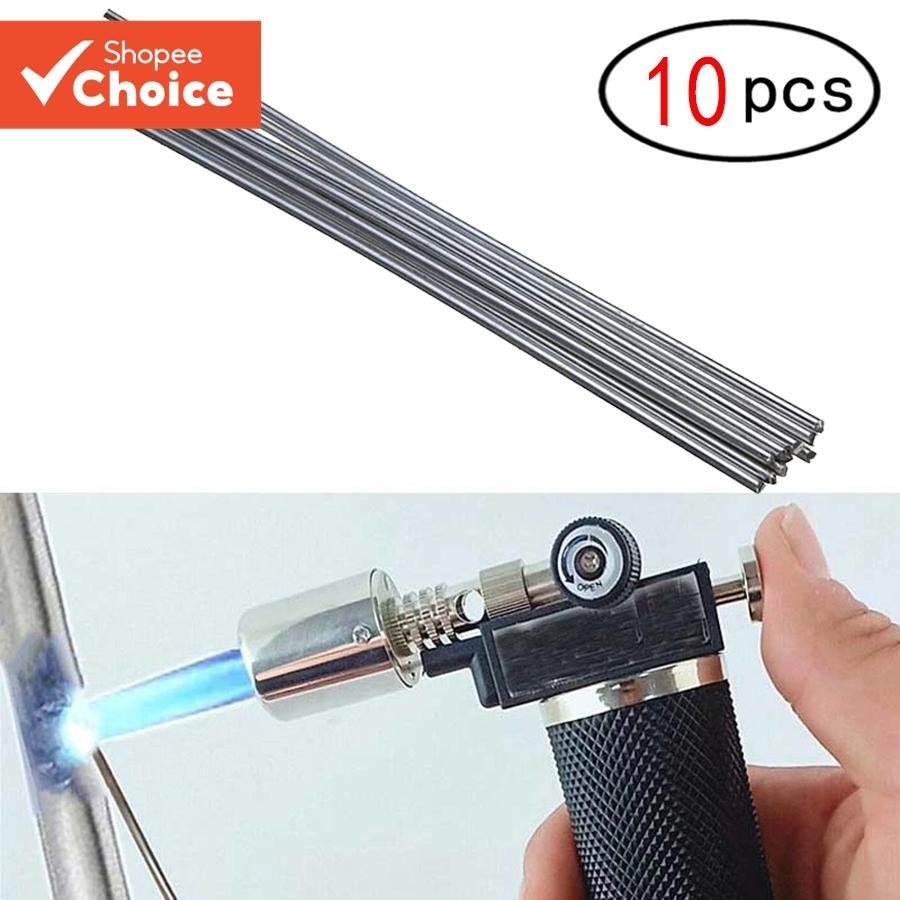 One Set 10Pcs Easy Melt Welding Rods, Flux-Cored Aluminum Copper Alloy ...