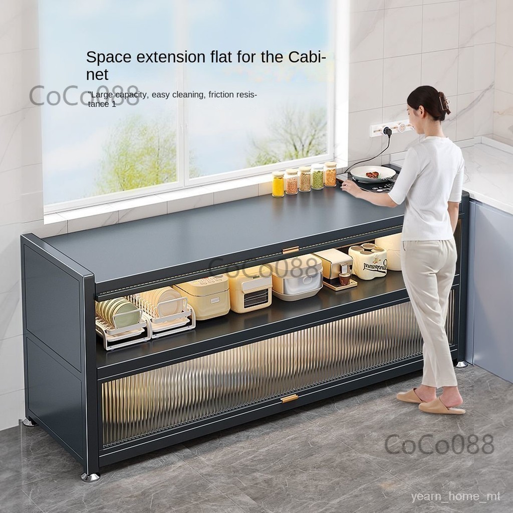 3-layer Storage rack, kitchen multi-layer storage cabinet, sideboard ...