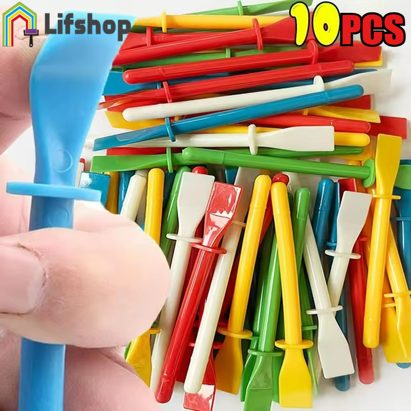 PP Plastic Craft Applicators 10pc Set, Multi-Color Glue Spreaders for ...