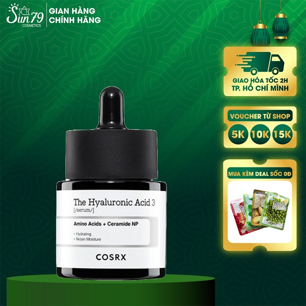Cosrx The RX Cooling and Soothing Essence – Hyaluronic 3% 20ml | Shopee ...
