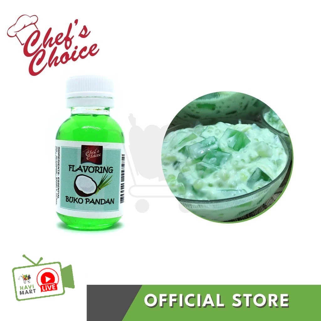 Chef's Choice Food Flavor Buko Pandan 30ml HAVI LIVE | Shopee Malaysia