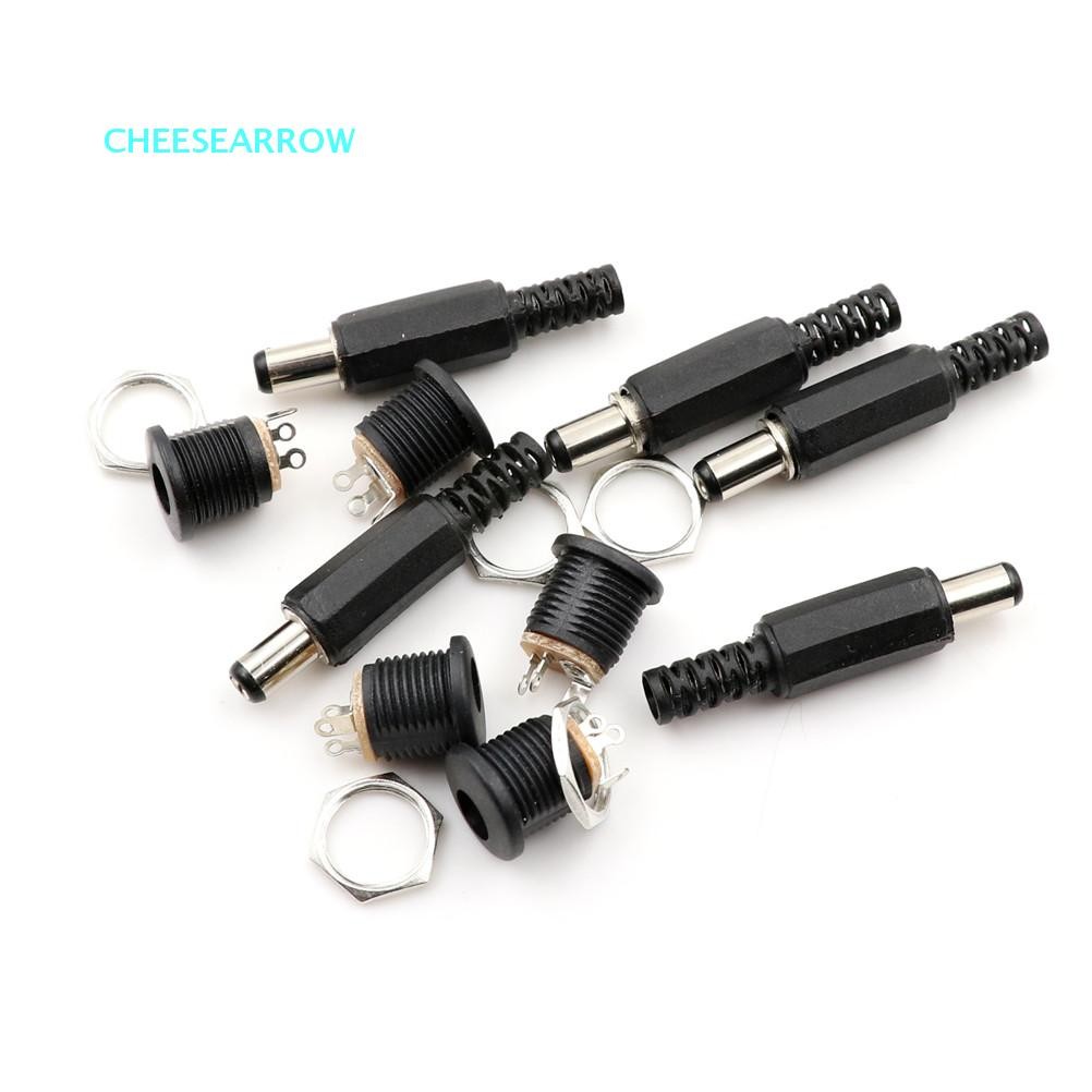 10 Pezzi Connettori Jack DC Maschio 5.0mm X 3.0mm X 9mm – Adattatori Spinotto