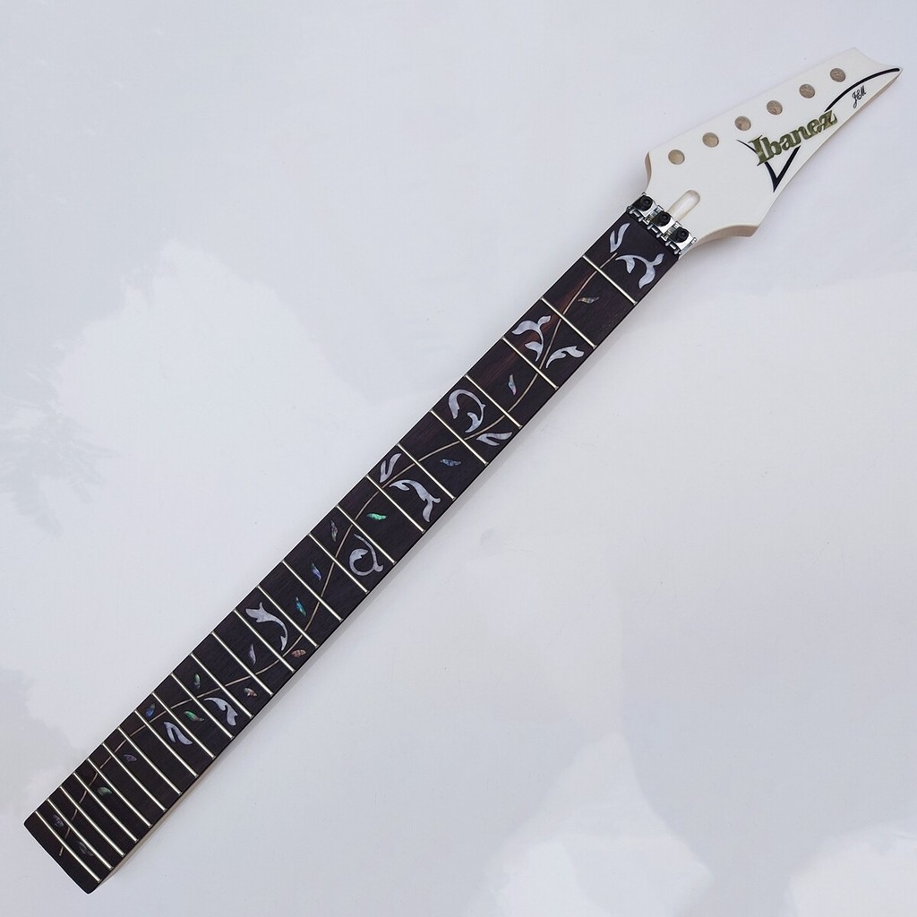 Ibanez 7V Electric Guitar Neck Rosewood Fingerboard Locking Nut 24 ...