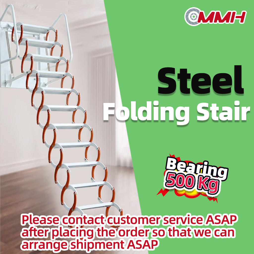 Folding Ladder for Attic/Garret/Loft, Invisible Fire Stairs | Shopee ...