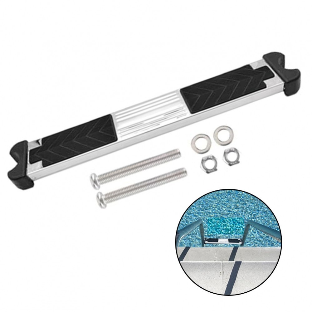 Effortless Installation Swimming Pool Ladder Pedals in Stainless Steel