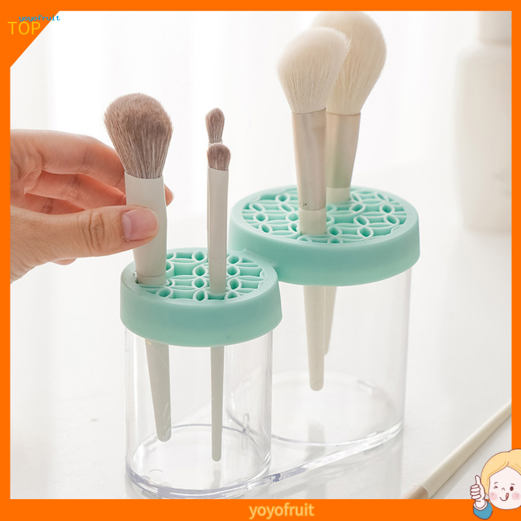 YOF Makeup Brush Holder Makeup Brush Display Rack Capacity Makeup Brush ...