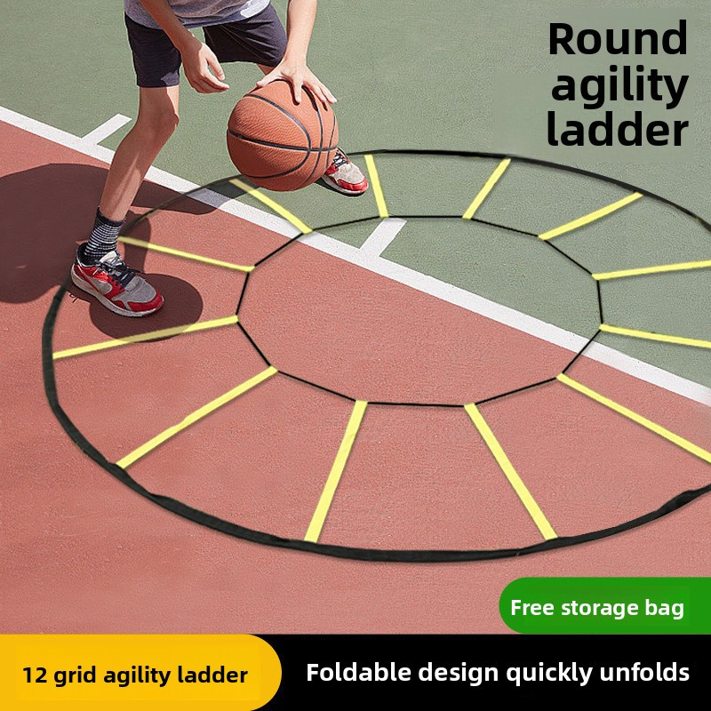 New circular agile ladder, circular speed ladder, rope ladder ...