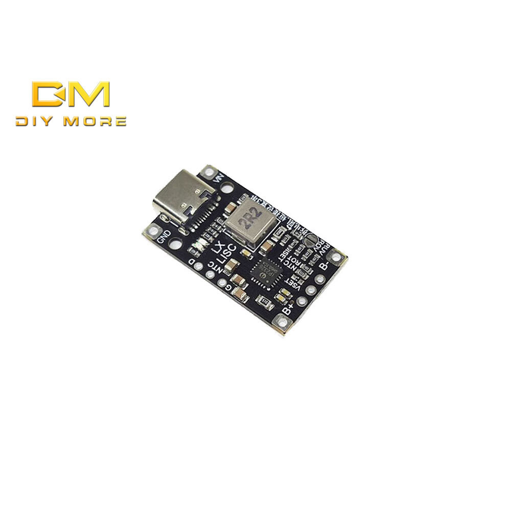 DIYMORE Battery Charger Module Type-C 3.7V Charge Discharge Integrated ...