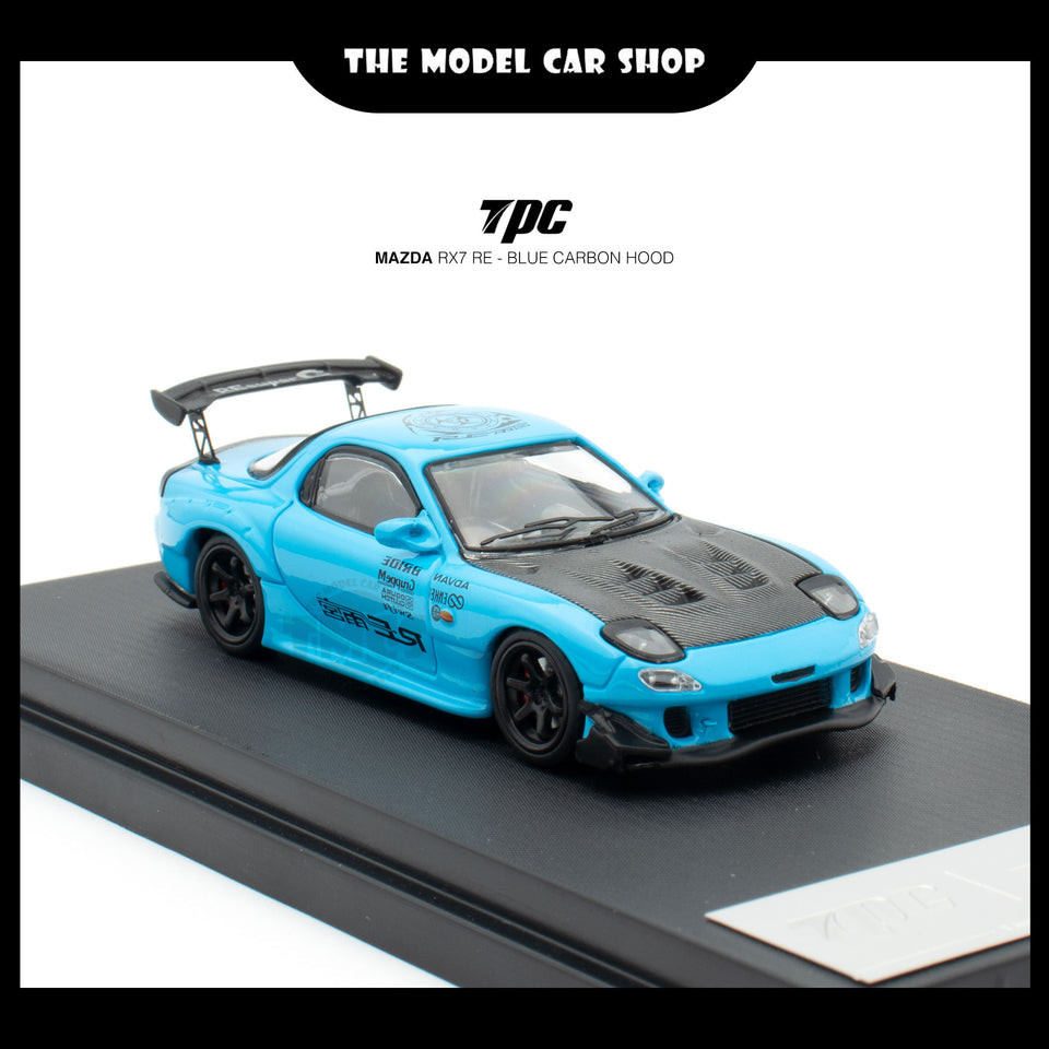 [TPC] Mazda RX7 RE - Blue Carbon Hood | Shopee Malaysia