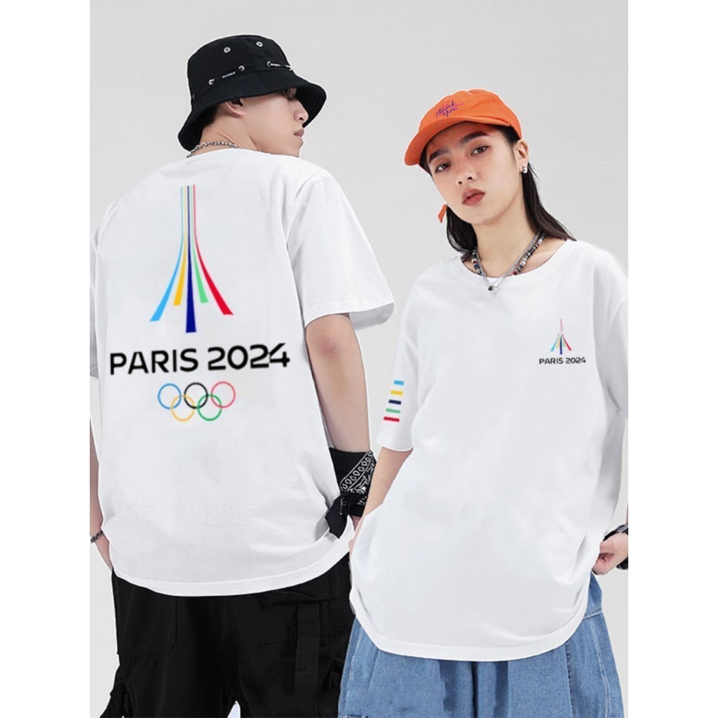 Paris Olympics t-Shirt Olympic Games Cultural Shirt PARIS Olympics Five ...