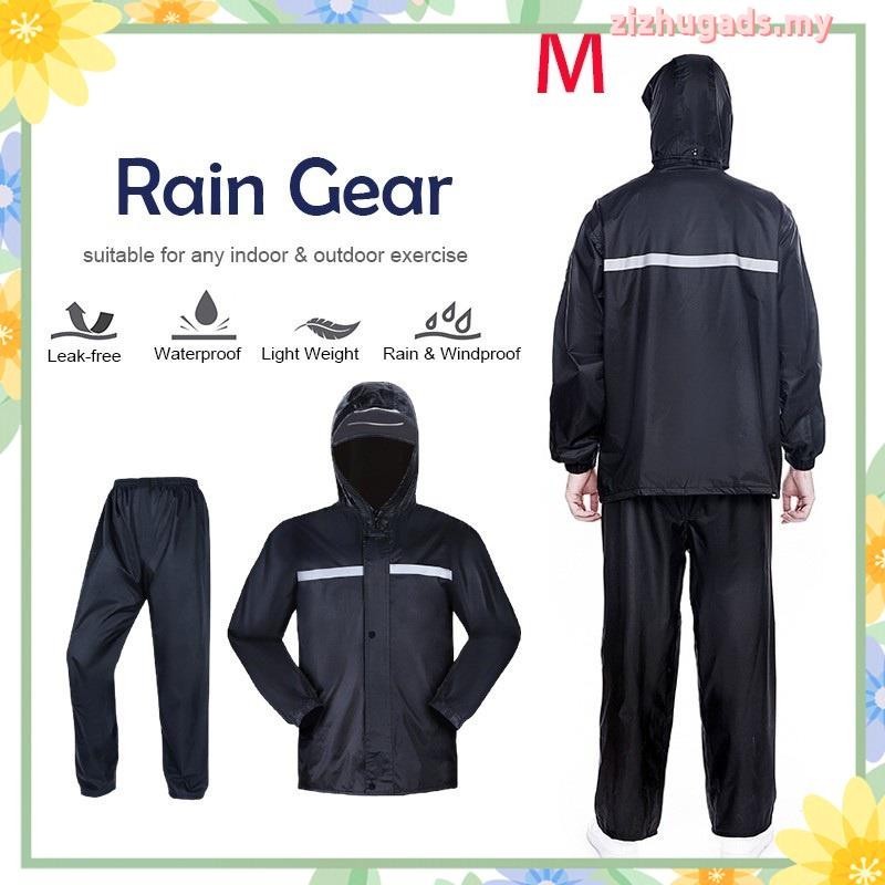Motorcycle Rain Coat Waterproof Premium Raincoat Pants Set Baju Hujan Motorcycle Outdoor Jacket Jaket Rain Coat DRY FOX Shopee Malaysia